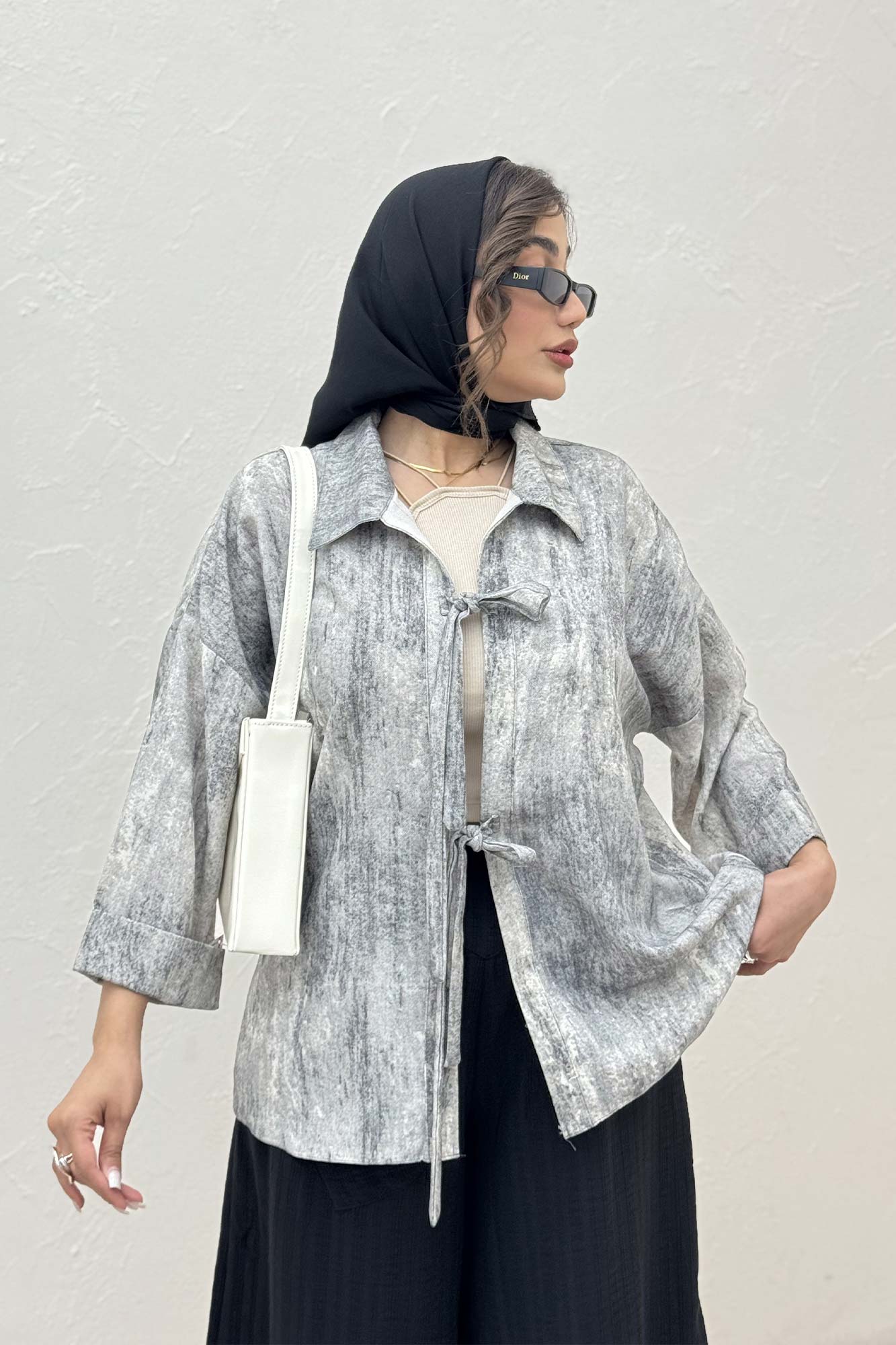 مانتو پرینتی پشت ریلی جلو دو بند کد 1