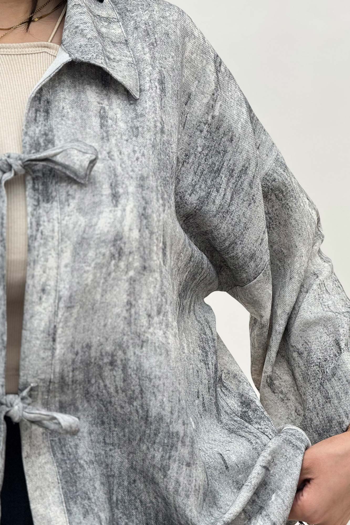 مانتو پرینتی پشت ریلی جلو دو بند کد 1