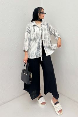 مانتو پرینتی پشت ریلی جلو دو بند کد 2