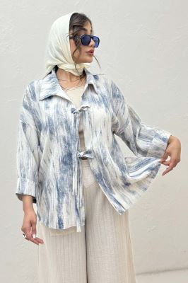 مانتو پرینتی پشت ریلی جلو دو بند کد 2