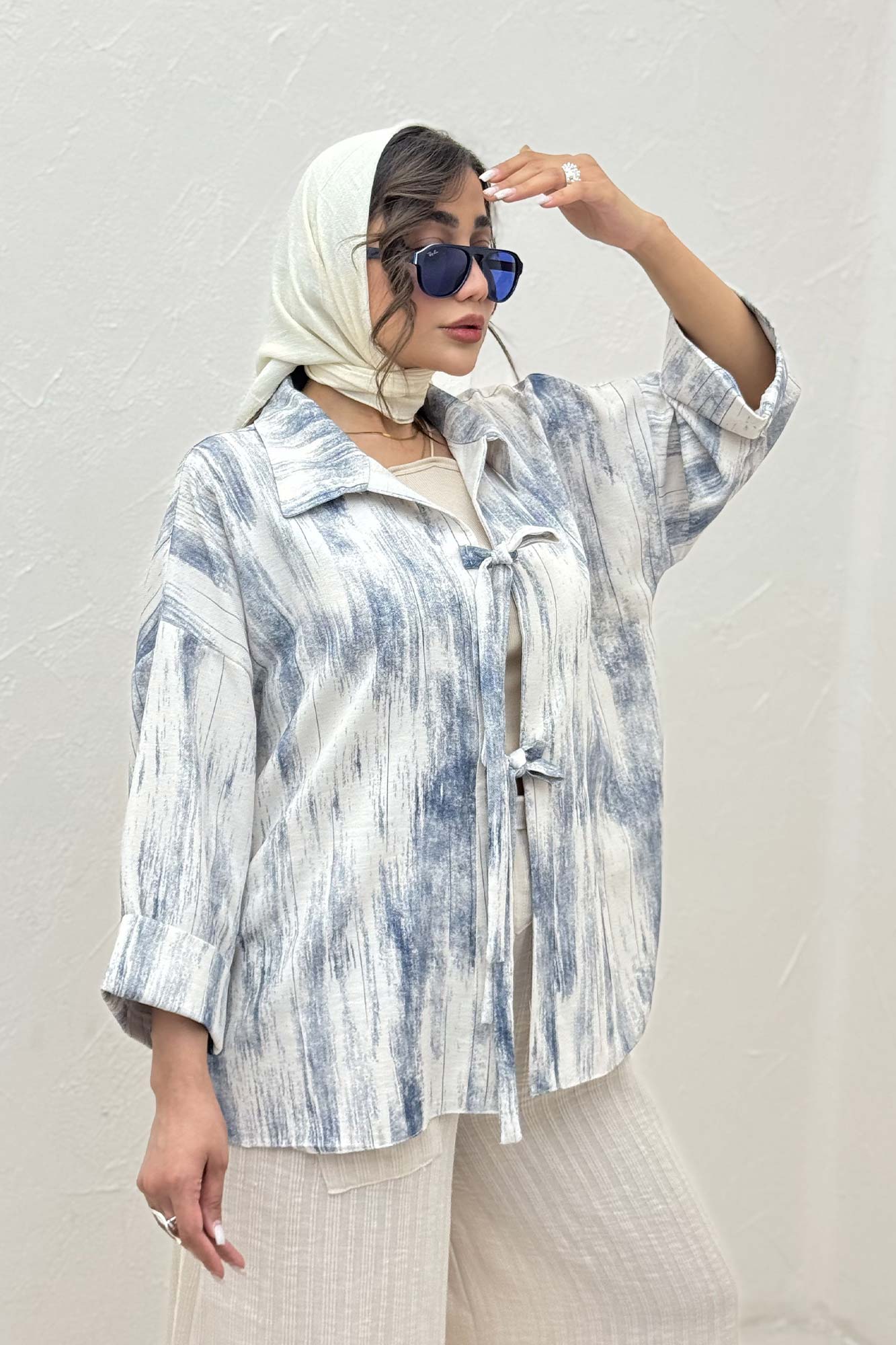 مانتو پرینتی پشت ریلی جلو دو بند کد 2