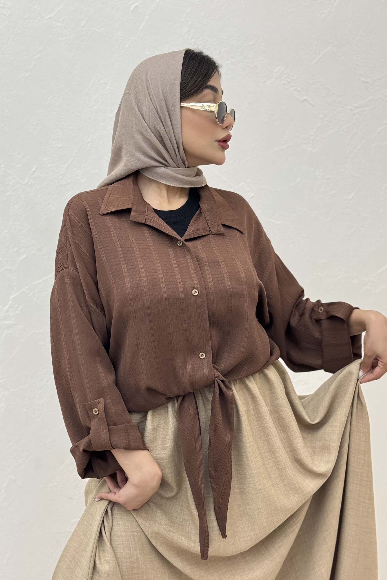 شومیز پایین گره دلونا