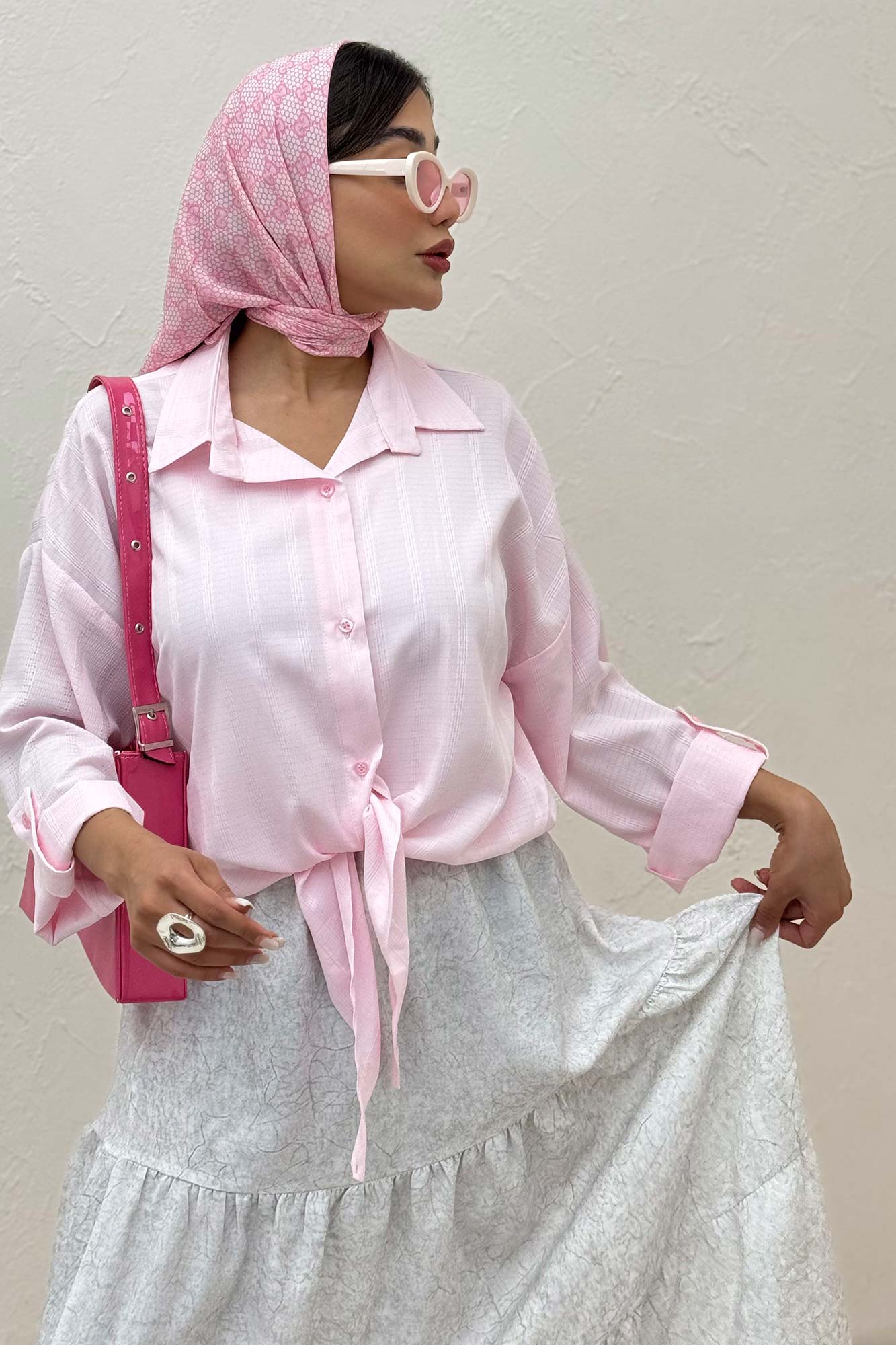 شومیز پایین گره دلونا