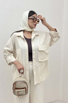 ست مانتو و شلوار لینن لیانکا