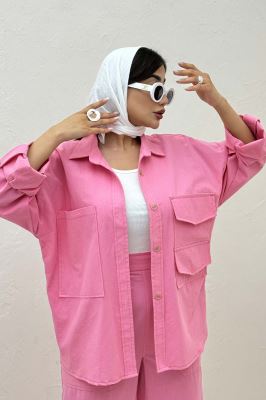 ست مانتو و شلوار لینن لیانکا