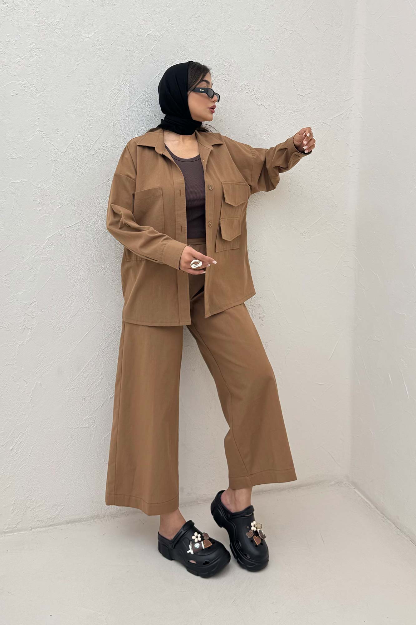 ست مانتو و شلوار لینن لیانکا