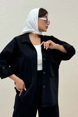 ست مانتو و شلوار لینن لیانکا