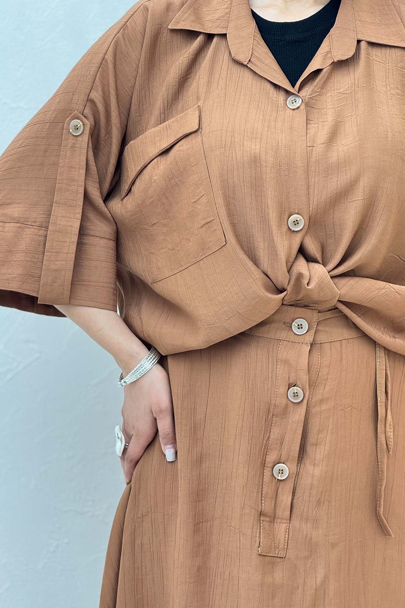 ست شومیز و دامن کریشه کایرا