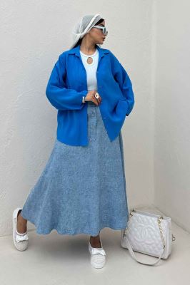 شومیز نخی پری ساده پشت پیله