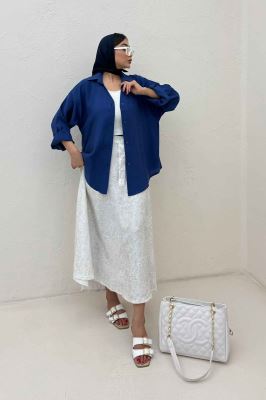 شومیز نخی پری ساده پشت پیله