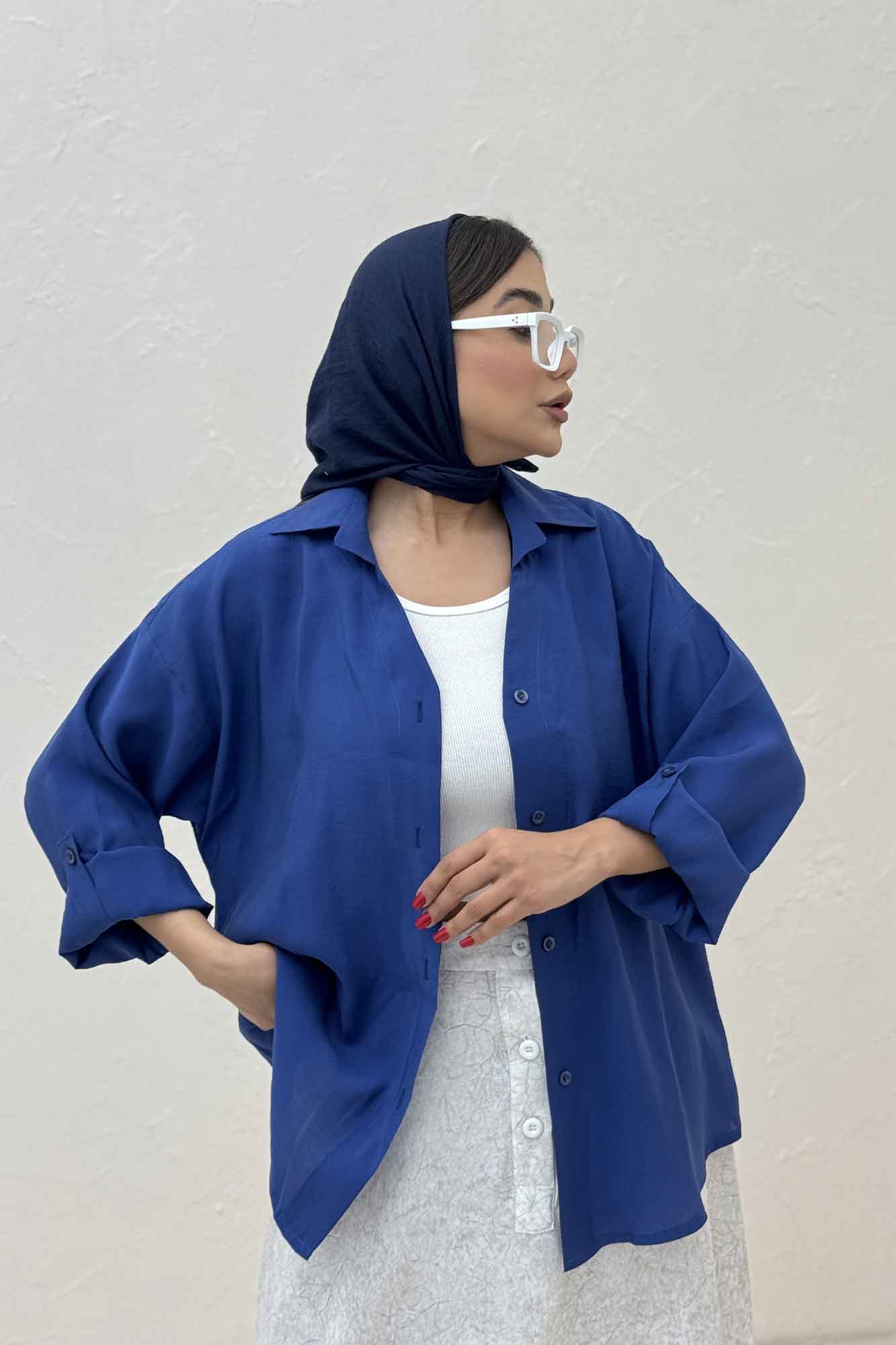 شومیز نخی پری ساده پشت پیله