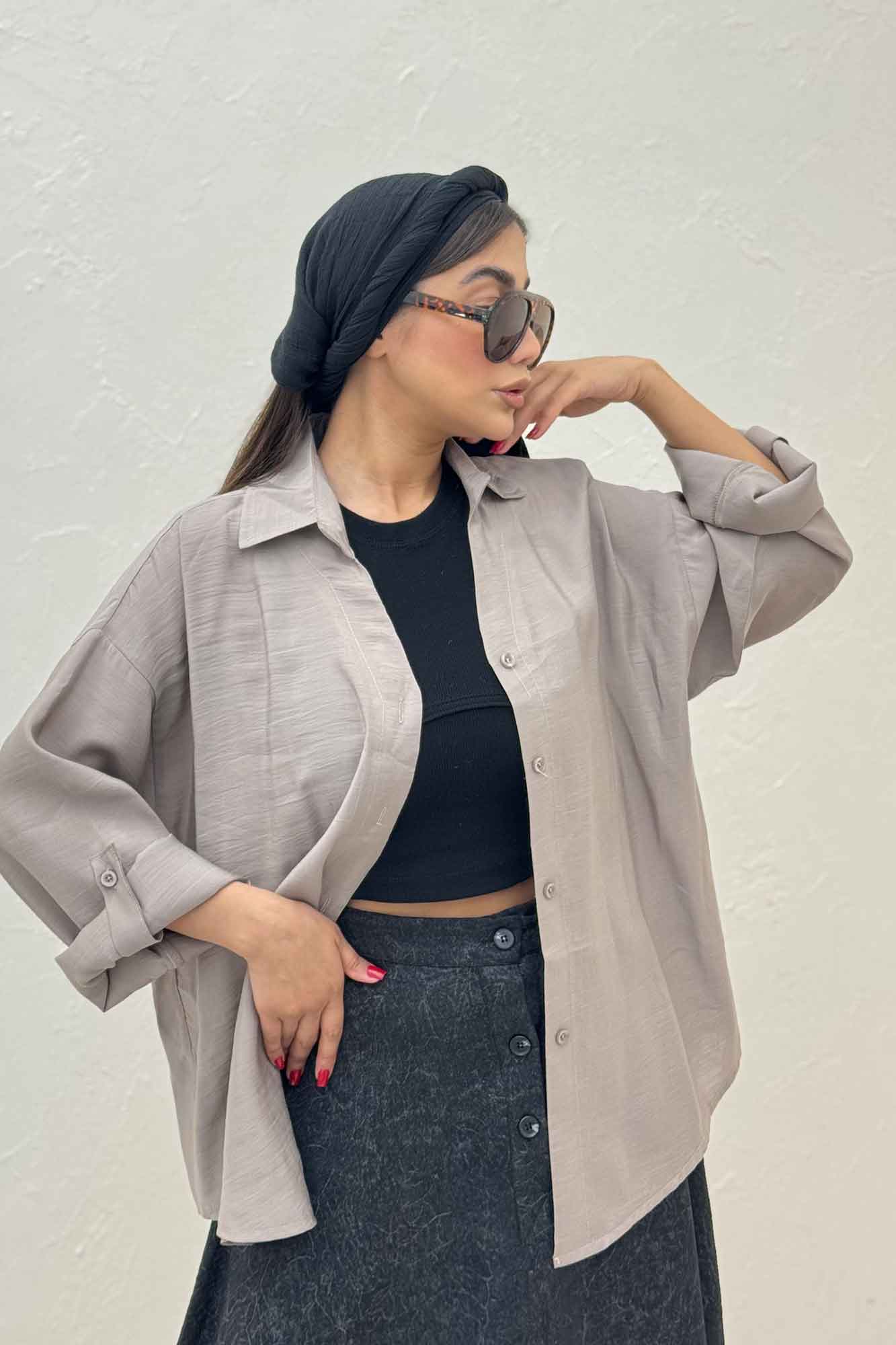 شومیز نخی پری ساده پشت پیله