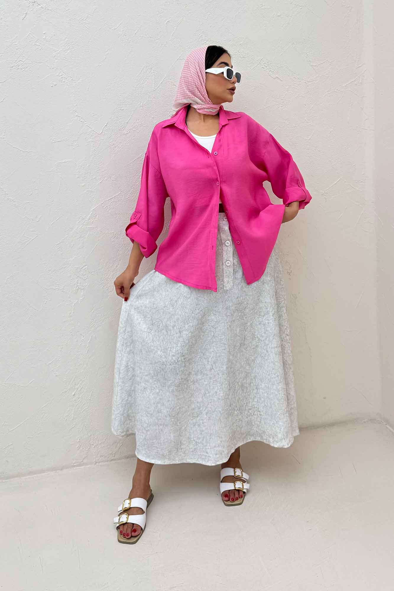 شومیز نخی پری ساده پشت پیله