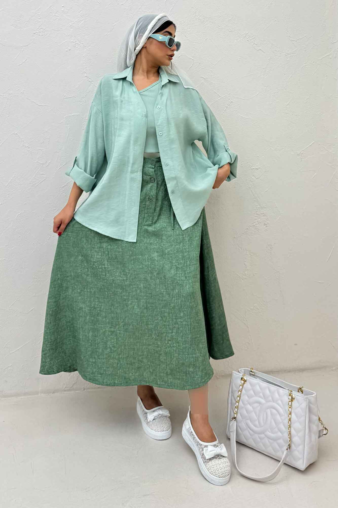 شومیز نخی پری ساده پشت پیله