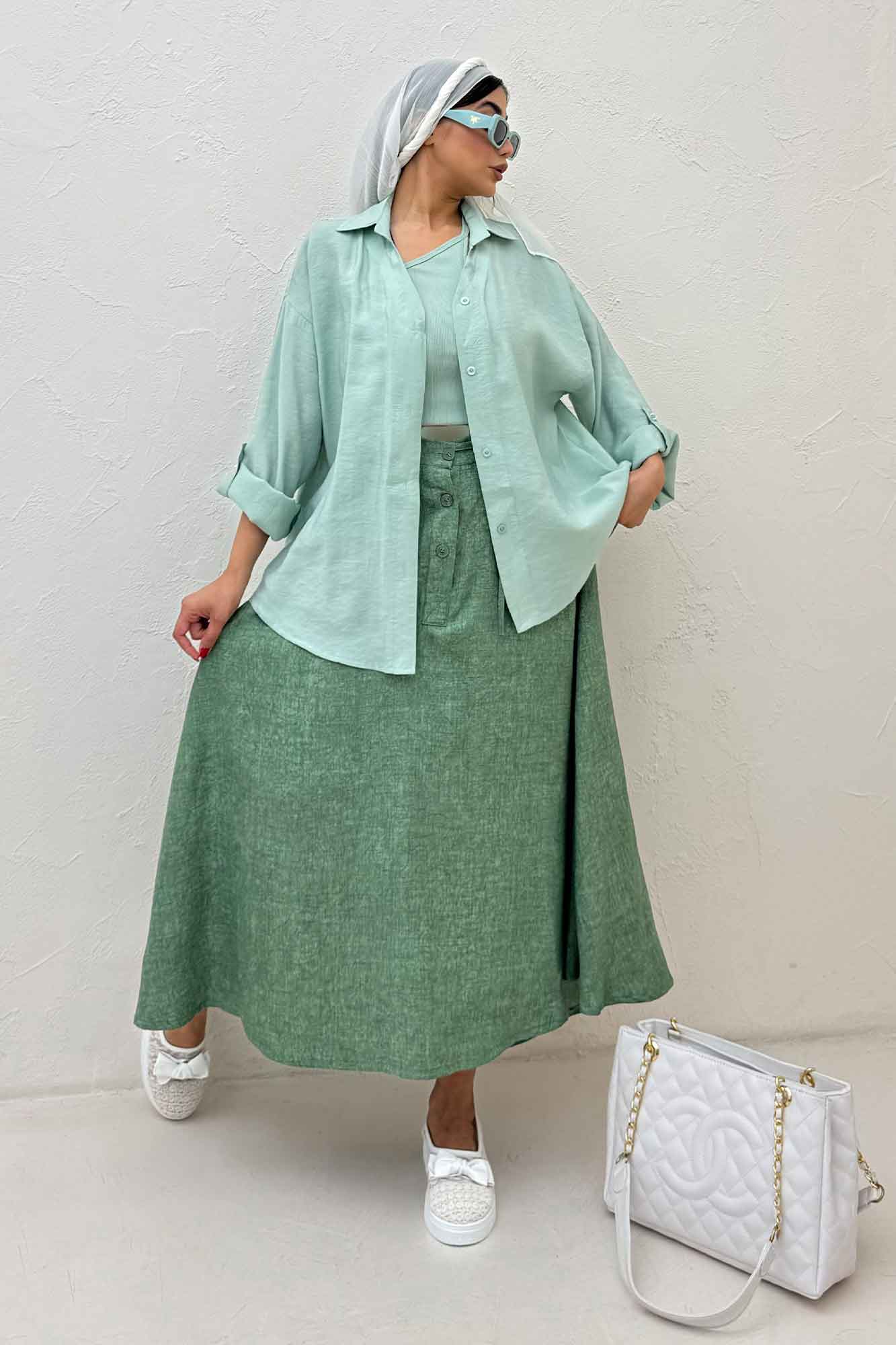 شومیز نخی پری ساده پشت پیله