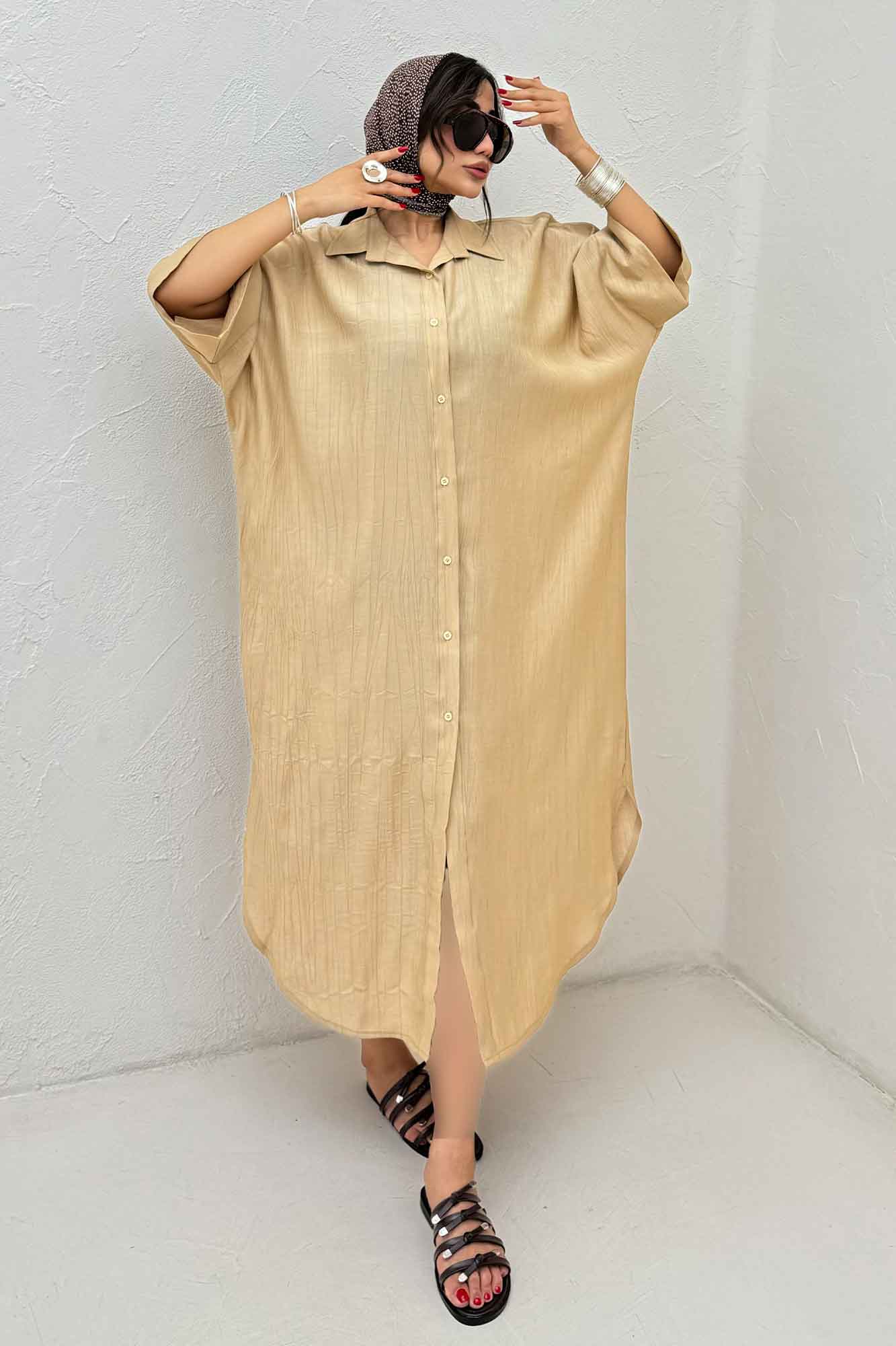 کفتان کریشه جلو دکمه