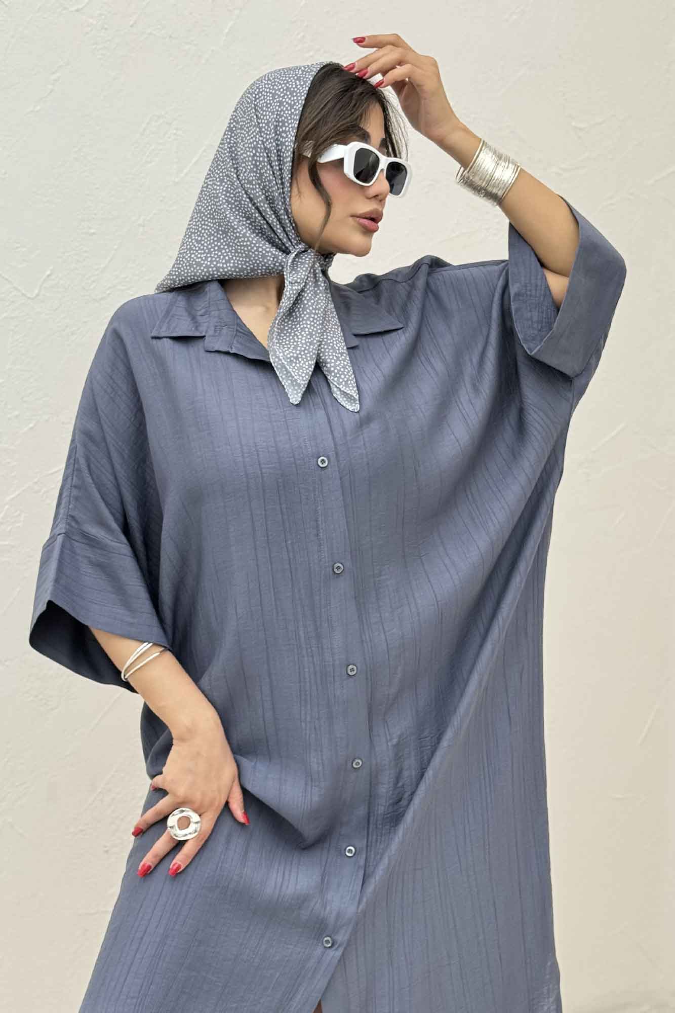 کفتان کریشه جلو دکمه