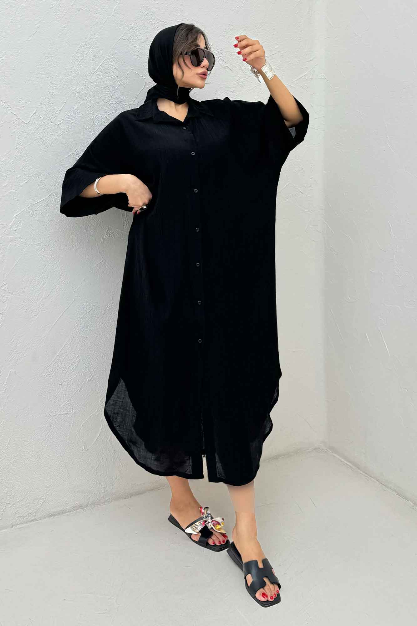 کفتان کریشه جلو دکمه