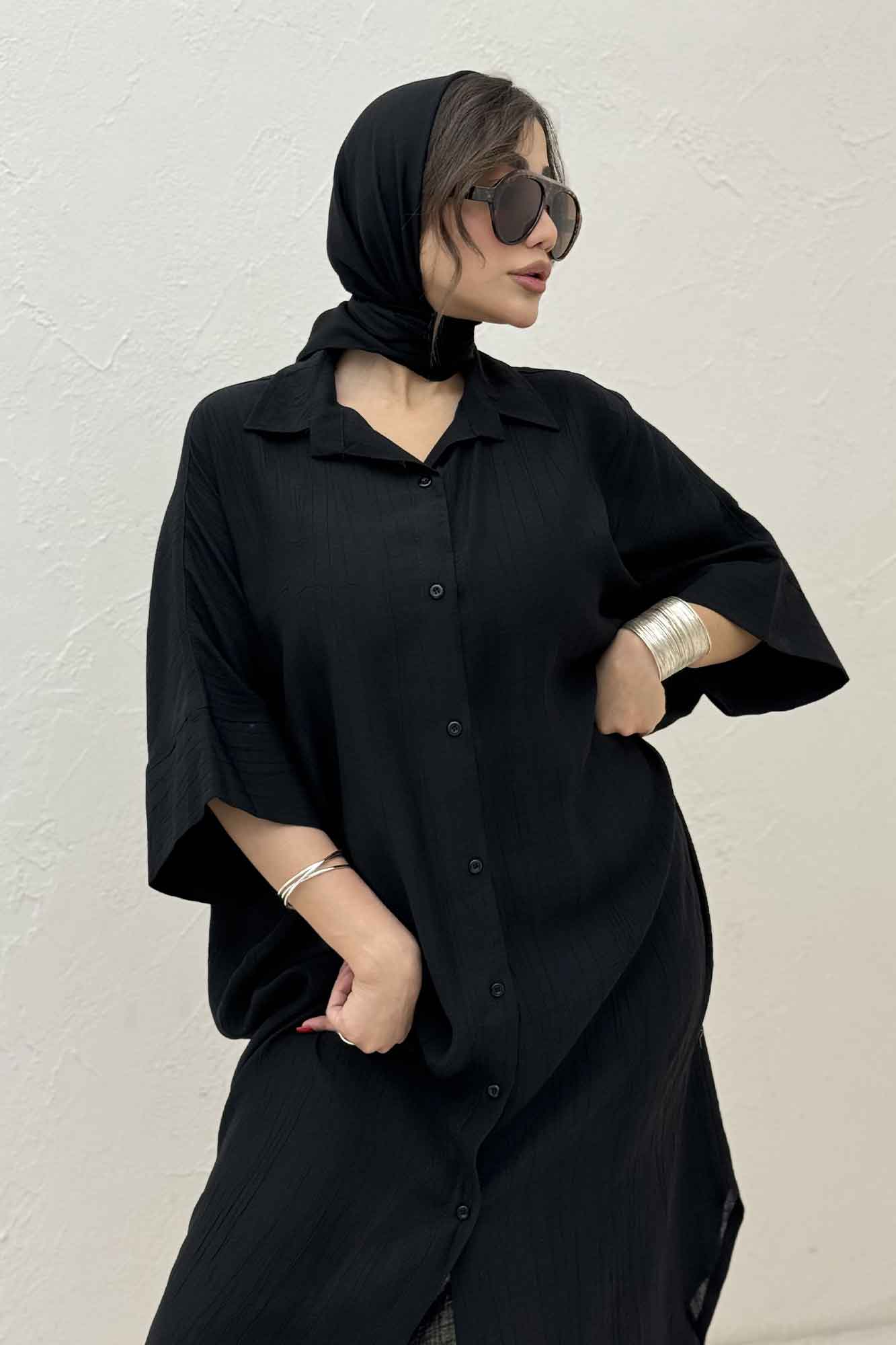 کفتان کریشه جلو دکمه