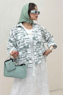 شومیز لینن اسلپ پشت بلند کد 3