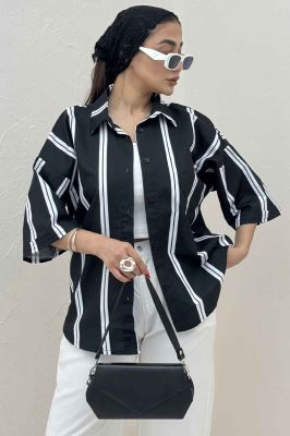 شومیز پری راه راه 7003