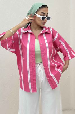 شومیز پری راه راه 7003