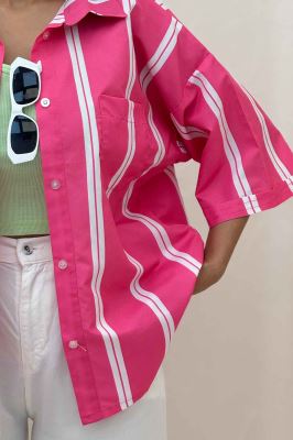 شومیز پری راه راه 7003