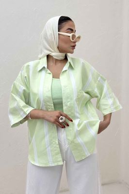 شومیز پری راه راه 7003