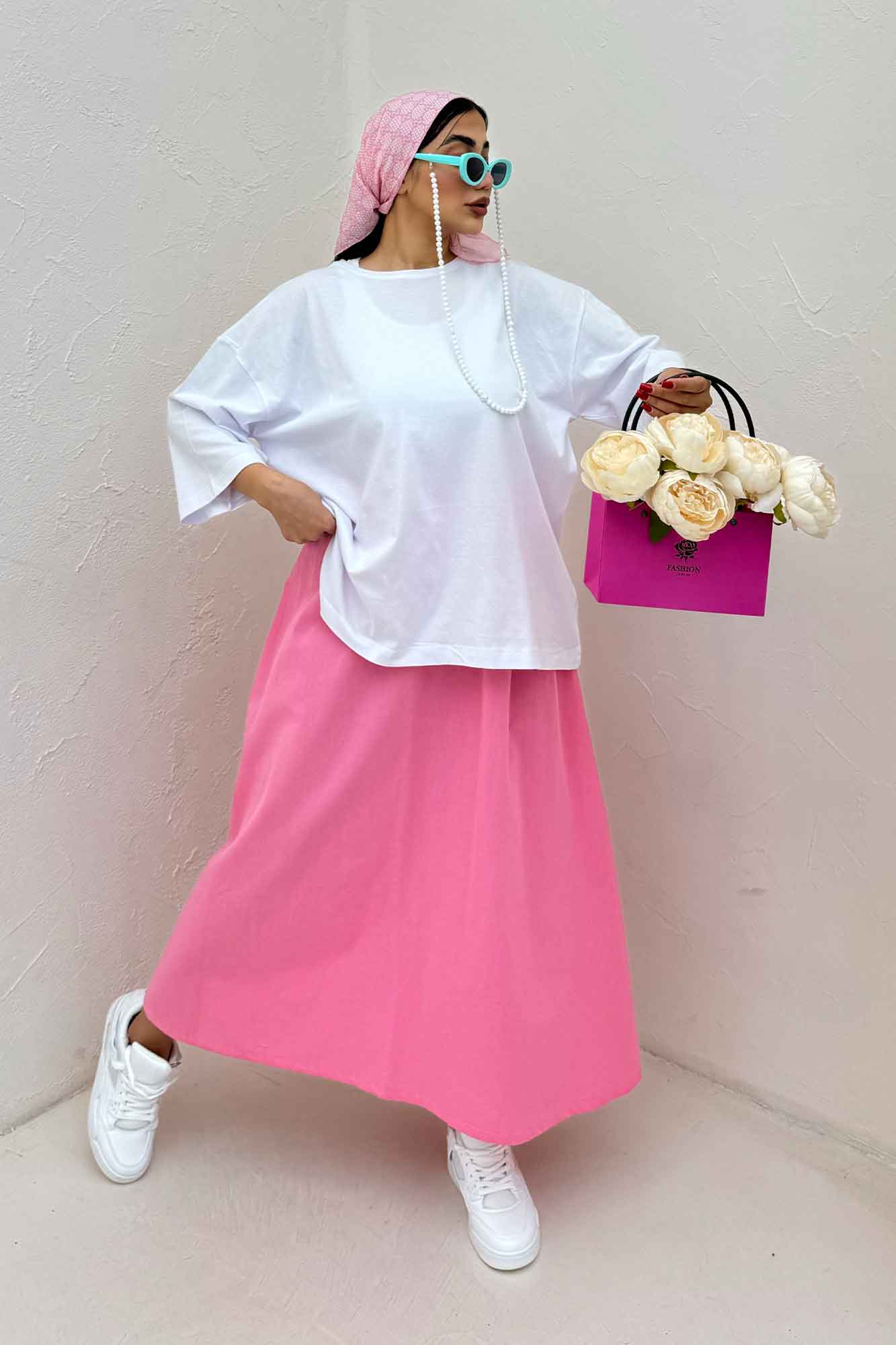 تیشرت باکسی پنبه 1023