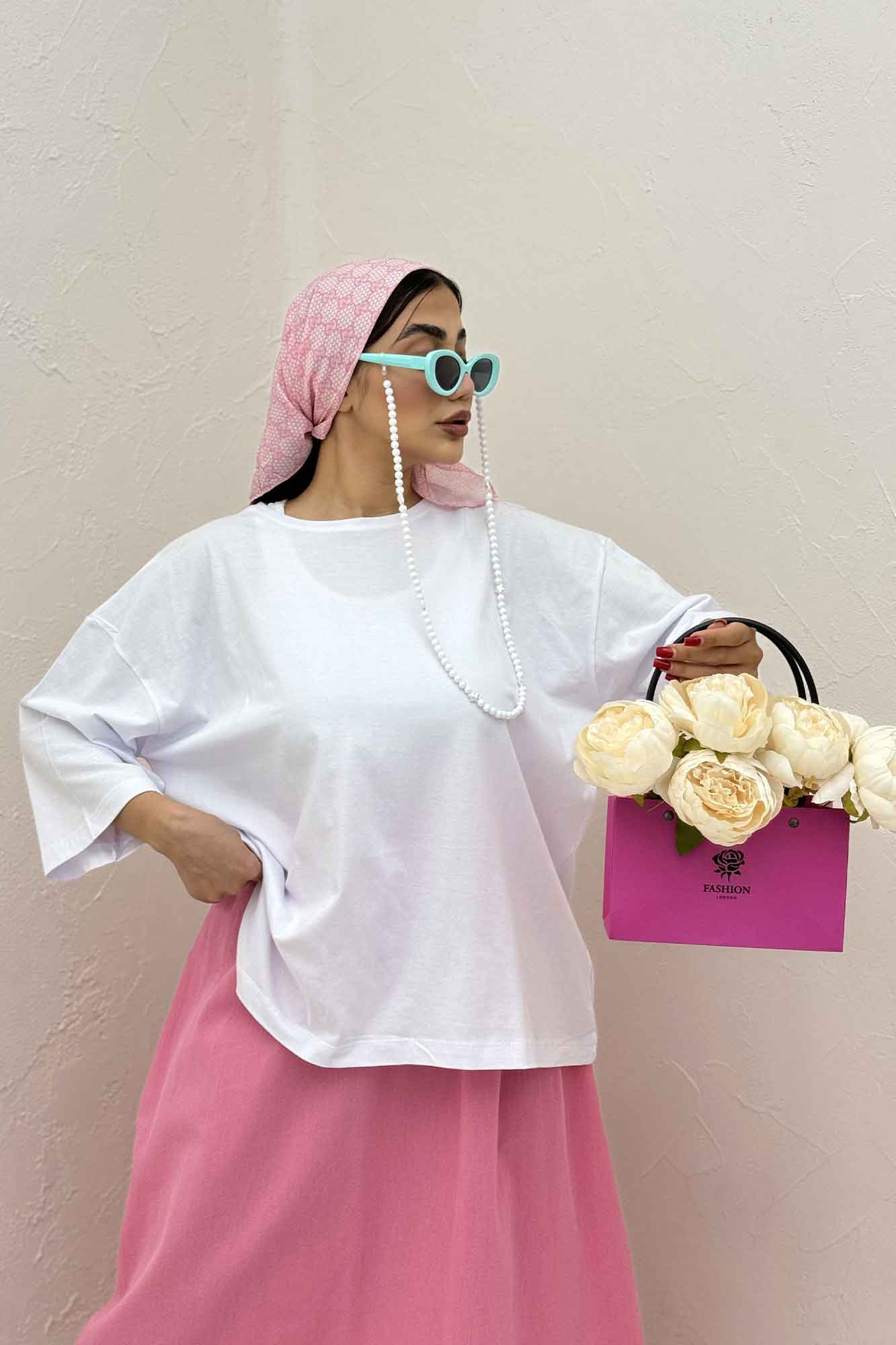 تیشرت باکسی پنبه 1023