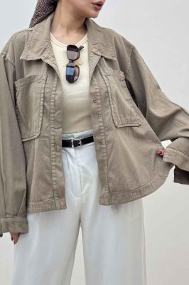 مانتو کتان پایین هلال TR