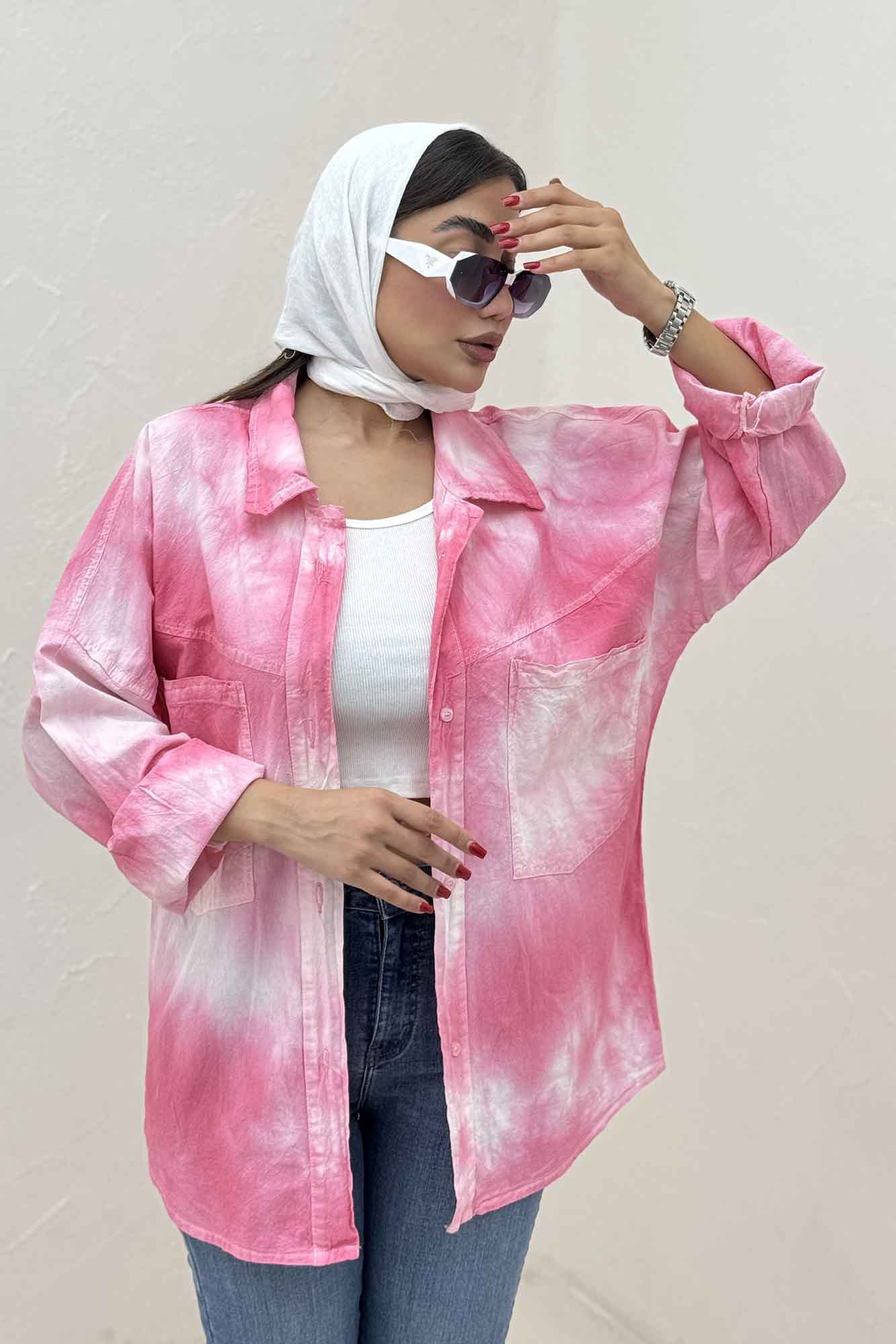 مانتو لینن سروناز TR (آبرنگی)