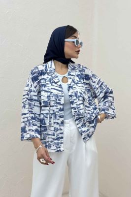 مانتو لینن اسلپ دو جیب کد 3