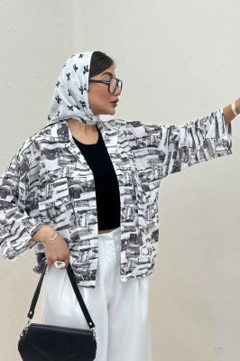 مانتو لینن اسلپ دو جیب کد 3