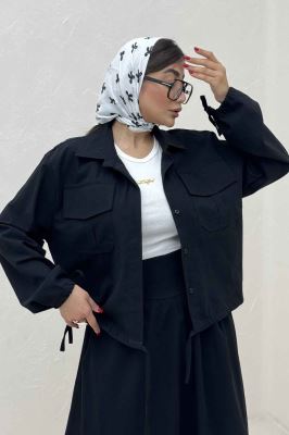 ست شومیز و دامن لینن آرونیا