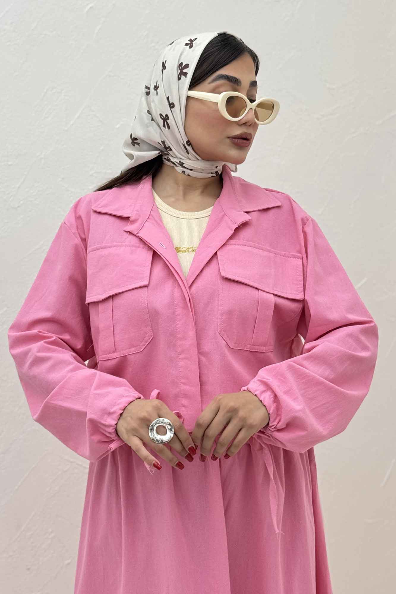 ست شومیز و دامن لینن آرونیا