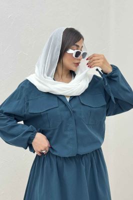 ست شومیز و دامن لینن آرونیا