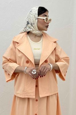 ست کت و دامن لینن الارین