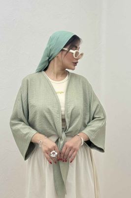 بلوز نیم تنه پایین گره شانتون