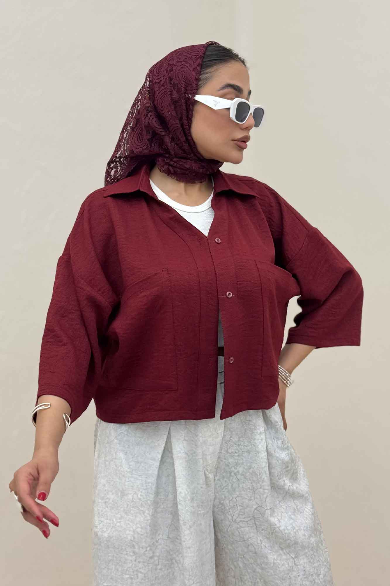 کراپ کت شانتون دو جیب