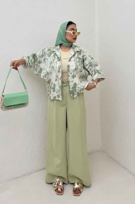 شومیز کیمونو پرینتی کد 3