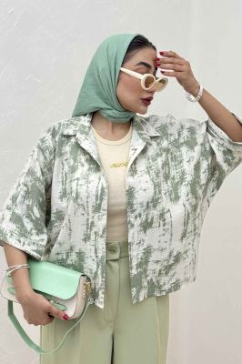 شومیز کیمونو پرینتی کد 3