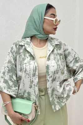 شومیز کیمونو پرینتی کد 3