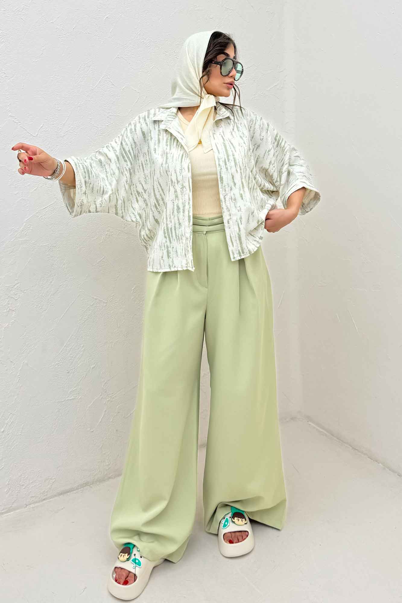 شومیز کیمونو پرینتی کد 5