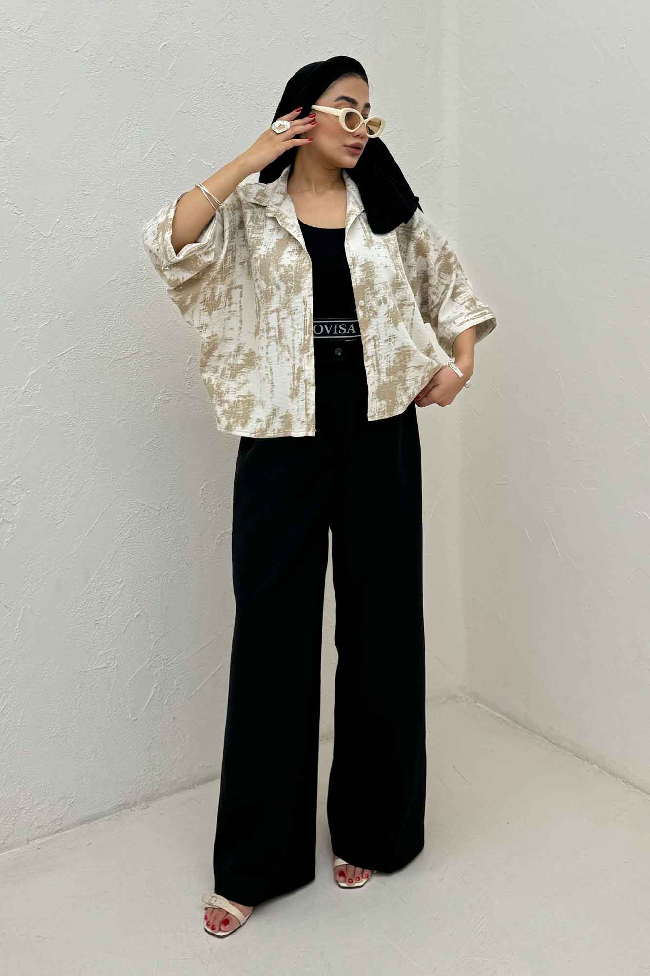 شومیز کیمونو پرینتی کد 3