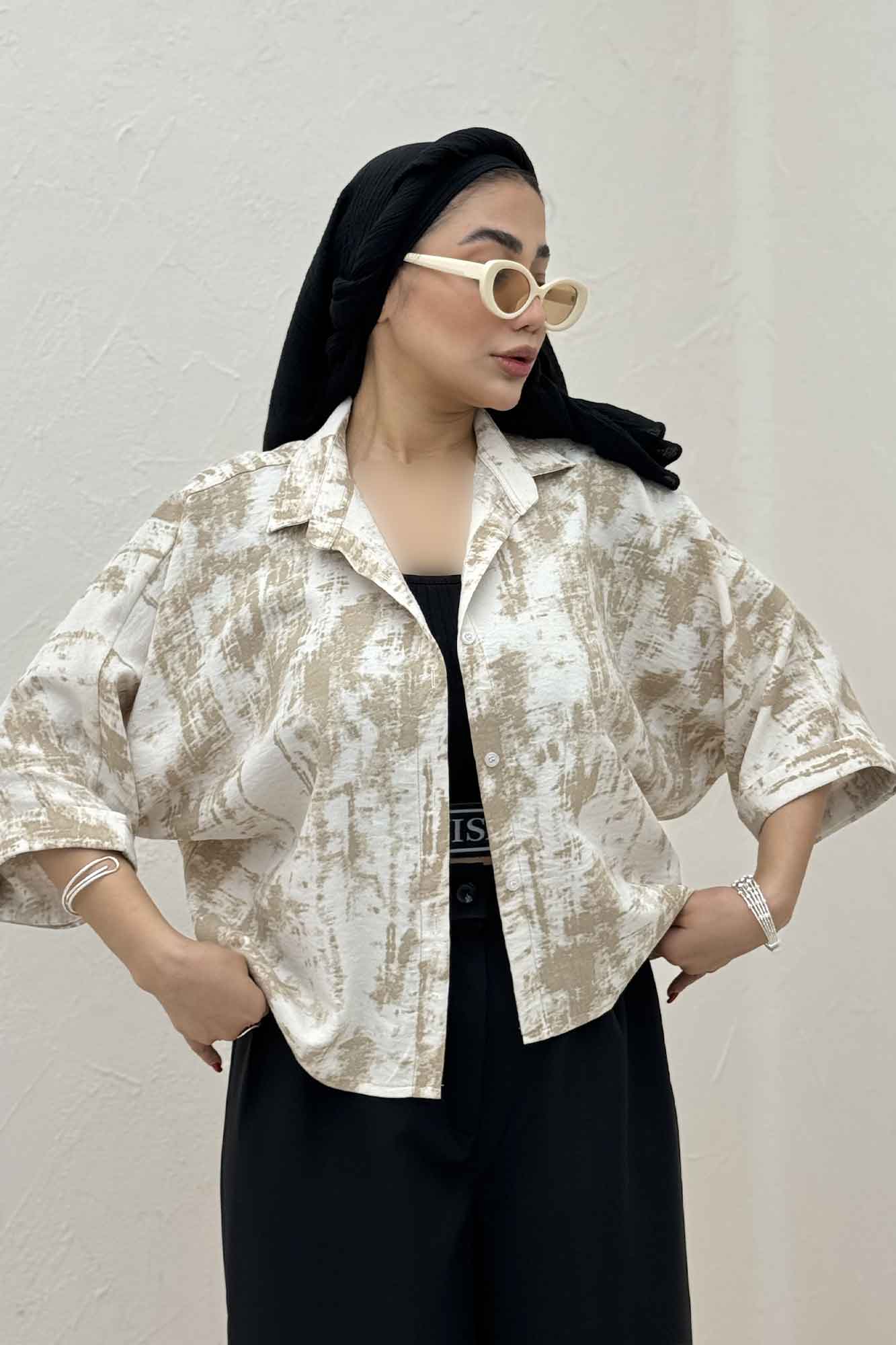 شومیز کیمونو پرینتی کد 3