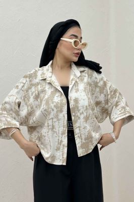 شومیز کیمونو پرینتی کد 3