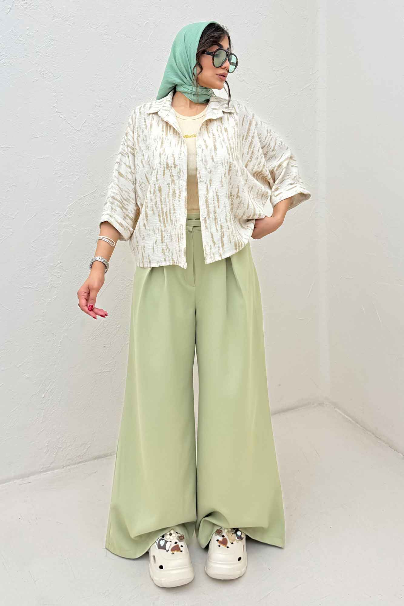 شومیز کیمونو پرینتی کد 5