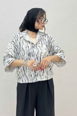 شومیز کیمونو پرینتی کد 5