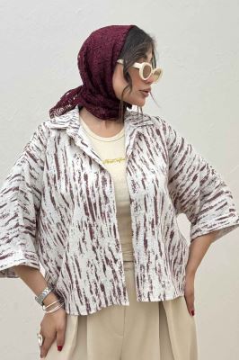 شومیز کیمونو پرینتی کد 5